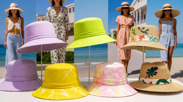 Les tendances incontournables des chapeaux bob pour femmes cet été